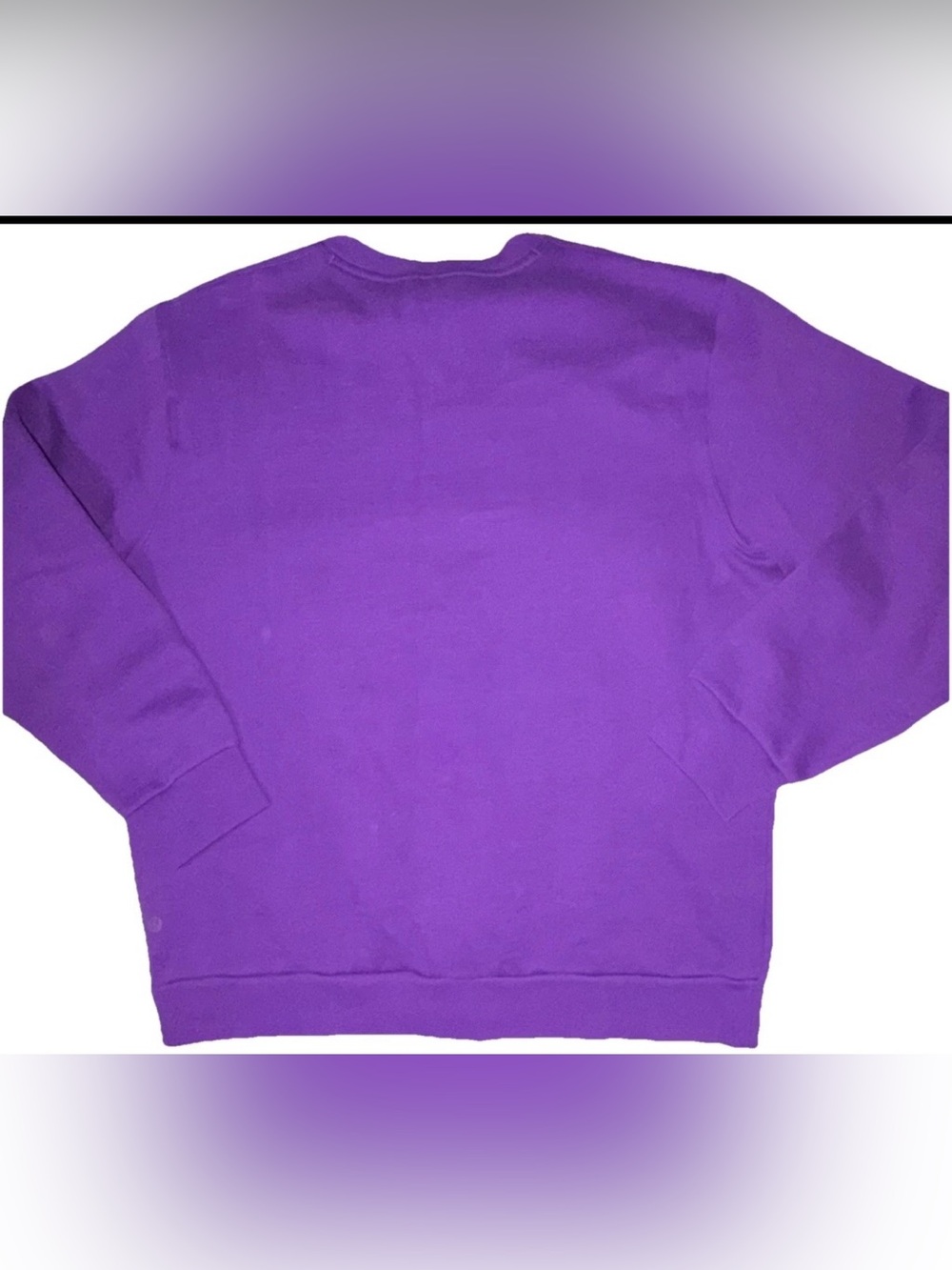 NWT LULULEMON MENS LARGE STEADY STATE CREW SWEATSHIRT*GRAPHIC PURPLE RETAIL $118 - Picture 12 of 15